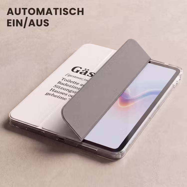iPad-Hülle - Zitat - Definition - Gästetoilette - Weiß — 5