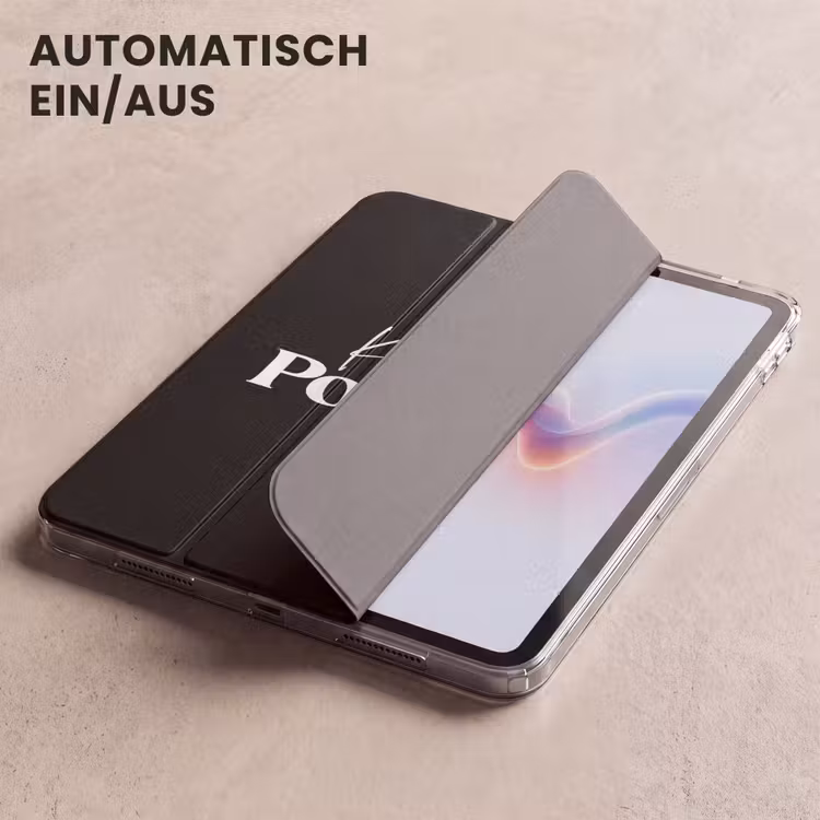 iPad-Hülle - Zitat - Immer weiter kacken - Schwarz - Sprichwörter — 5