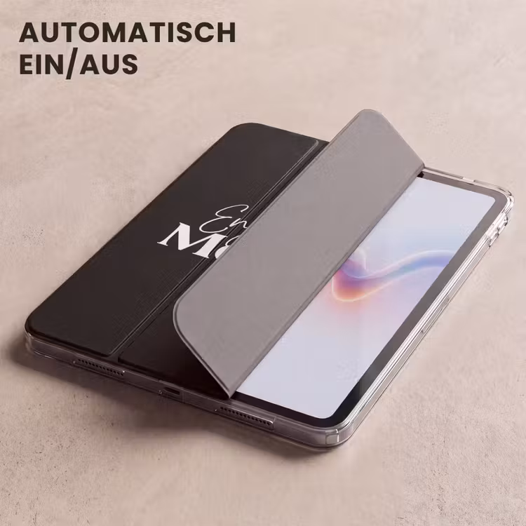 iPad-Hülle - Zitate - Genieße deinen Moment - Sprichwort - Schwarz — 5