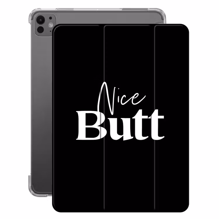 iPad-Hülle - Zitate - Netter Hintern - Schwarz - Sprichwörter — 1