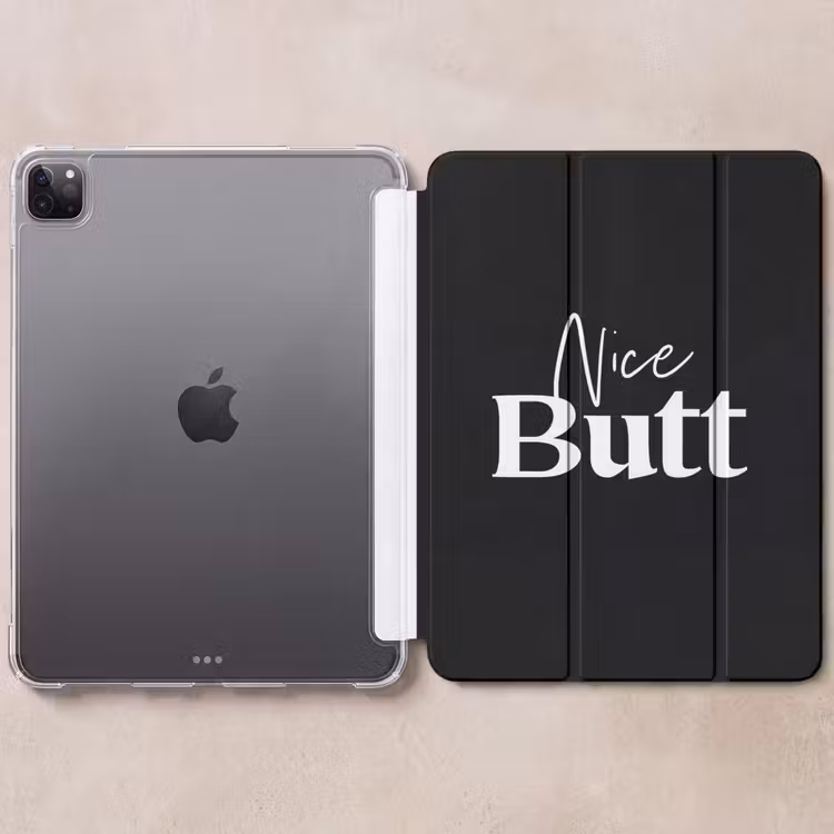 iPad-Hülle - Zitate - Netter Hintern - Schwarz - Sprichwörter — 6