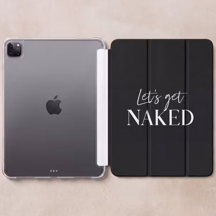 iPad-Hülle - Zitate - Ziehen wir uns aus - Schwarz - Bann — 6