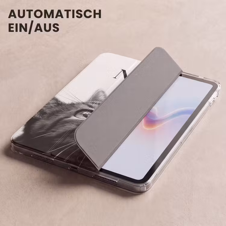 iPad-Hülle - Katzen - Netter Arsch - Zitat - Schwarz und weiß - Sprichwörter — 5