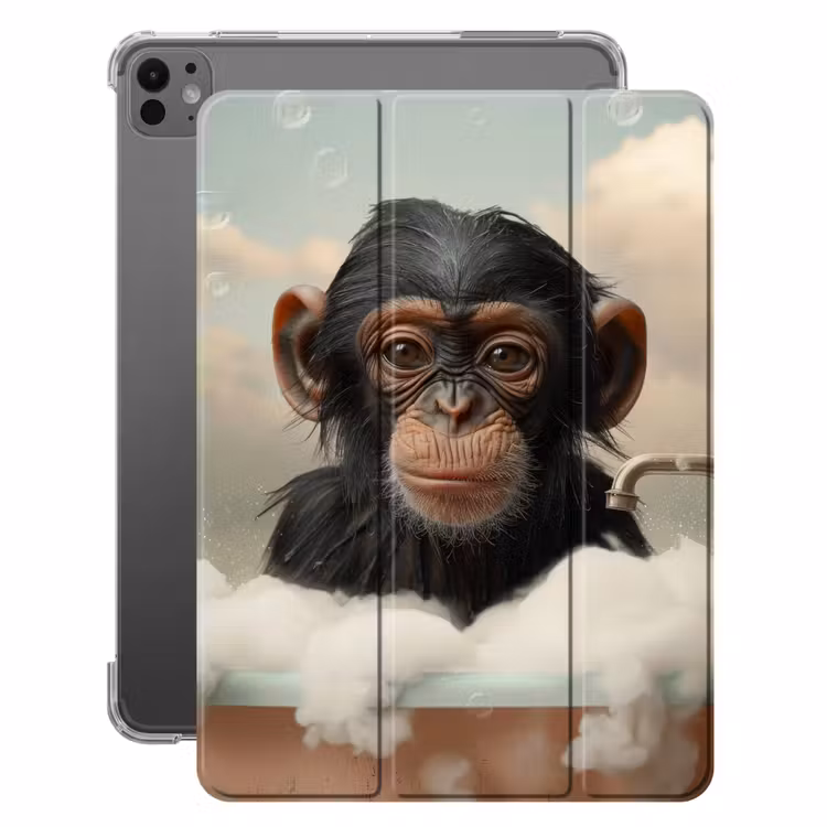 iPad-Hülle - Affe - Tiere - Bad - Schaumstoff — 1