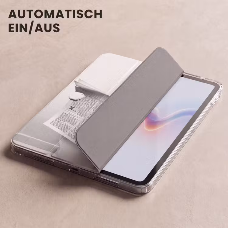 iPad-Hülle - Hund - Zeitung - Toilette - Schwarz und weiß - Tiere — 5