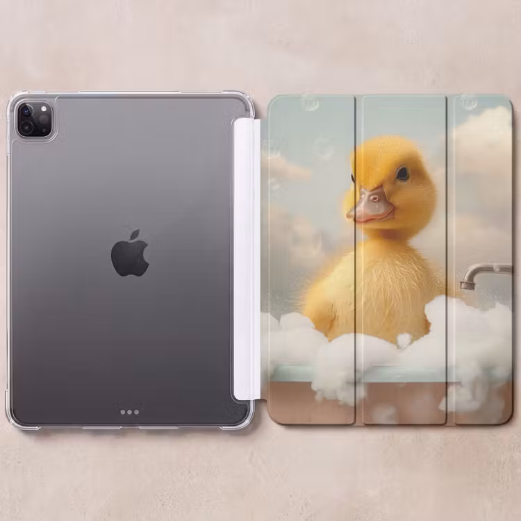 iPad-Hülle - Küken - Ente - Bad - Schaumstoff - Tiere — 6