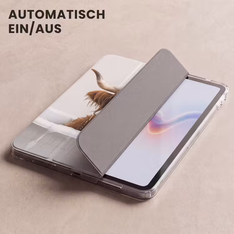 iPad-Hülle - Schottischer Highlander - Bad - Kuh - Tiere - Schaumstoff — 5
