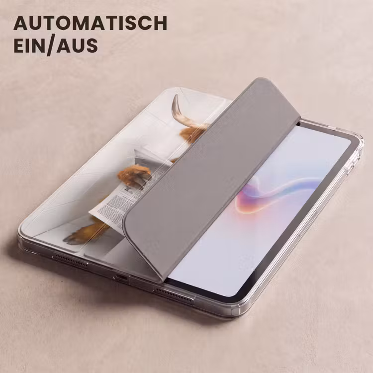 iPad-Hülle - Schottischer Highlander - Tier - Zeitung - Toilette — 5