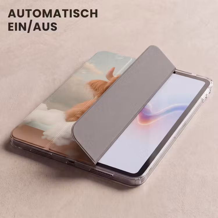 iPad-Hülle - Schottischer Hochländer - Bad - Schaum - Kuh — 5
