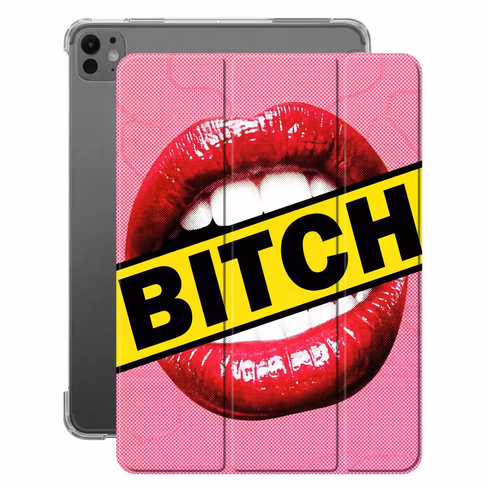 iPad-Hülle - Lippen - Text - Bunt — 1