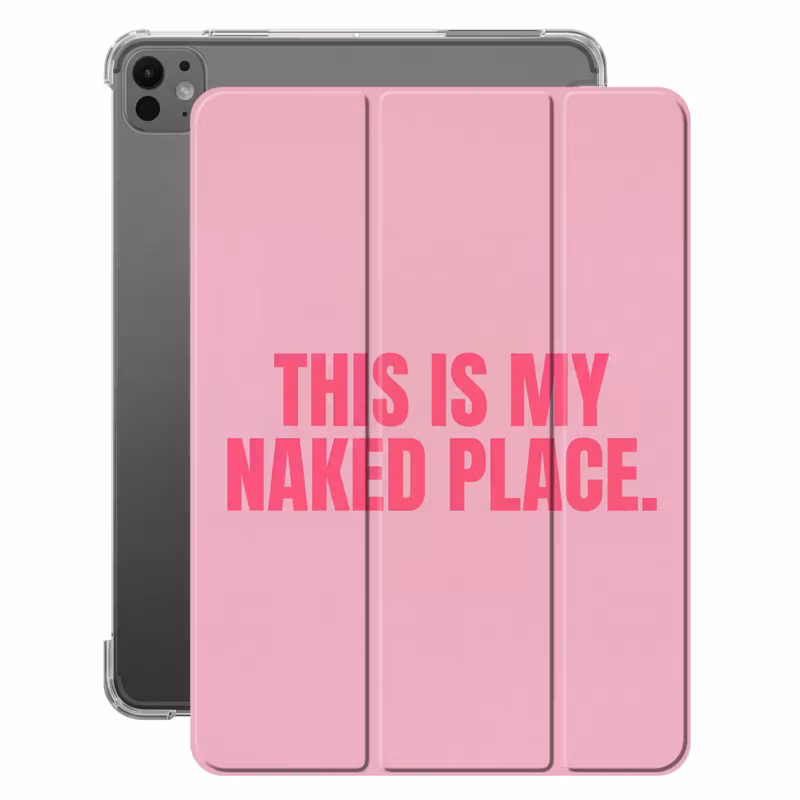 iPad-Hülle - Text - Modern - Rosa — 1