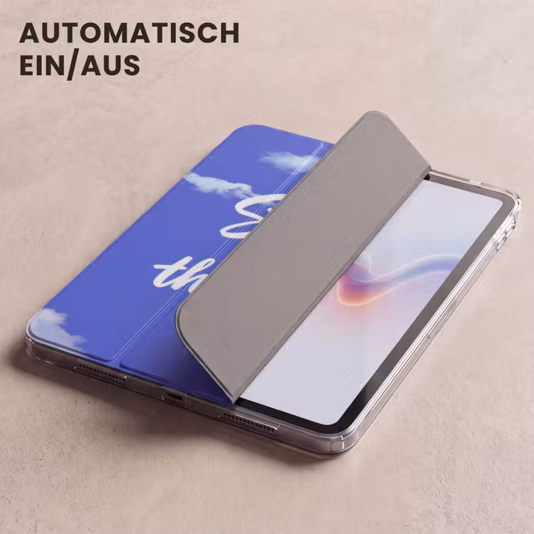 iPad-Hülle - Der Himmel ist nicht die Grenze - Blauer Himmel - Wolken — 5