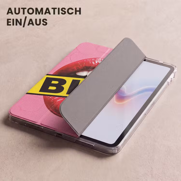 iPad-Hülle - Lippen - Text - Bunt — 5