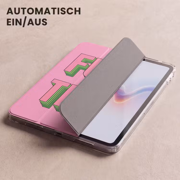 iPad-Hülle - Text - Fettdruck - Rosa — 5