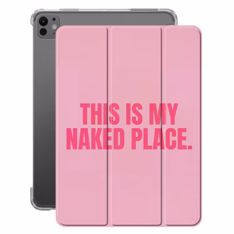 iPad-Hülle - Text - Modern - Rosa — 1