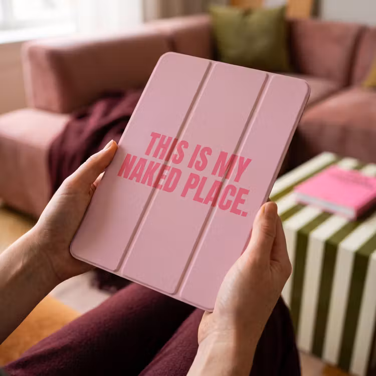 iPad-Hülle - Text - Modern - Rosa — 4