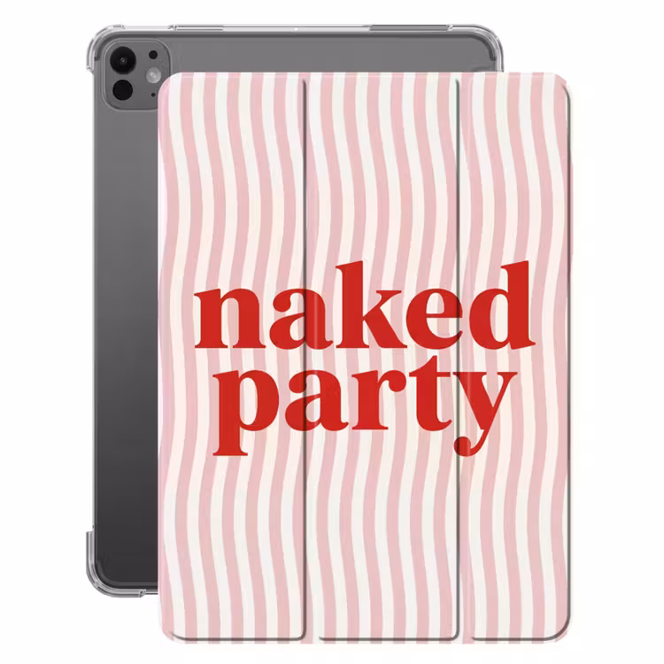 iPad-Hülle - Text - Modern - Streifen — 1