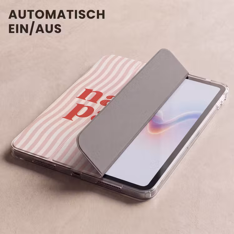 iPad-Hülle - Text - Modern - Streifen — 5