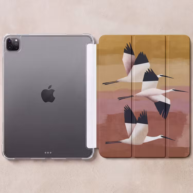 iPad-Hülle - Vögel - Schnabel - Abstrakt — 6