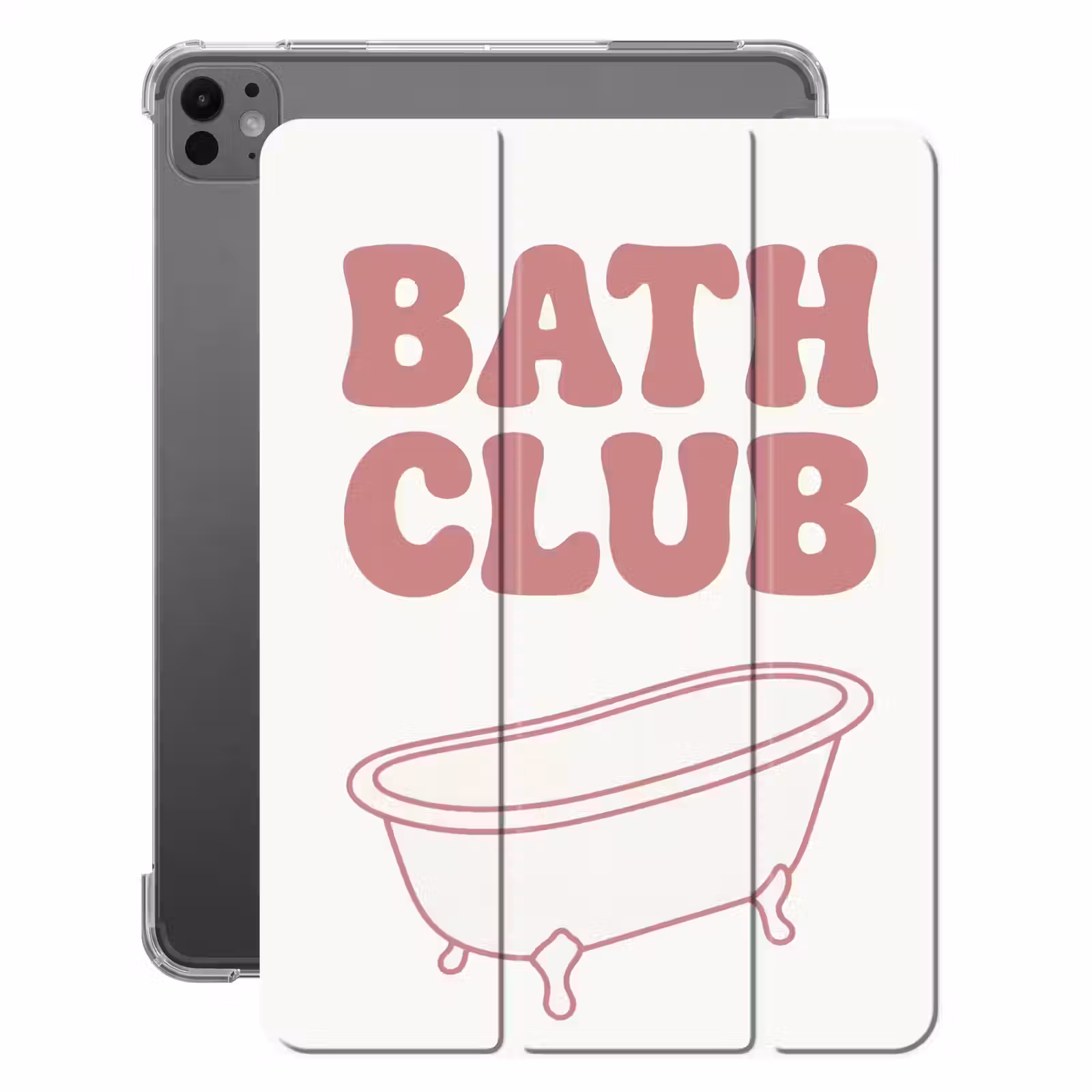 iPad-Hülle - Retro - Bad - Rosa — 1