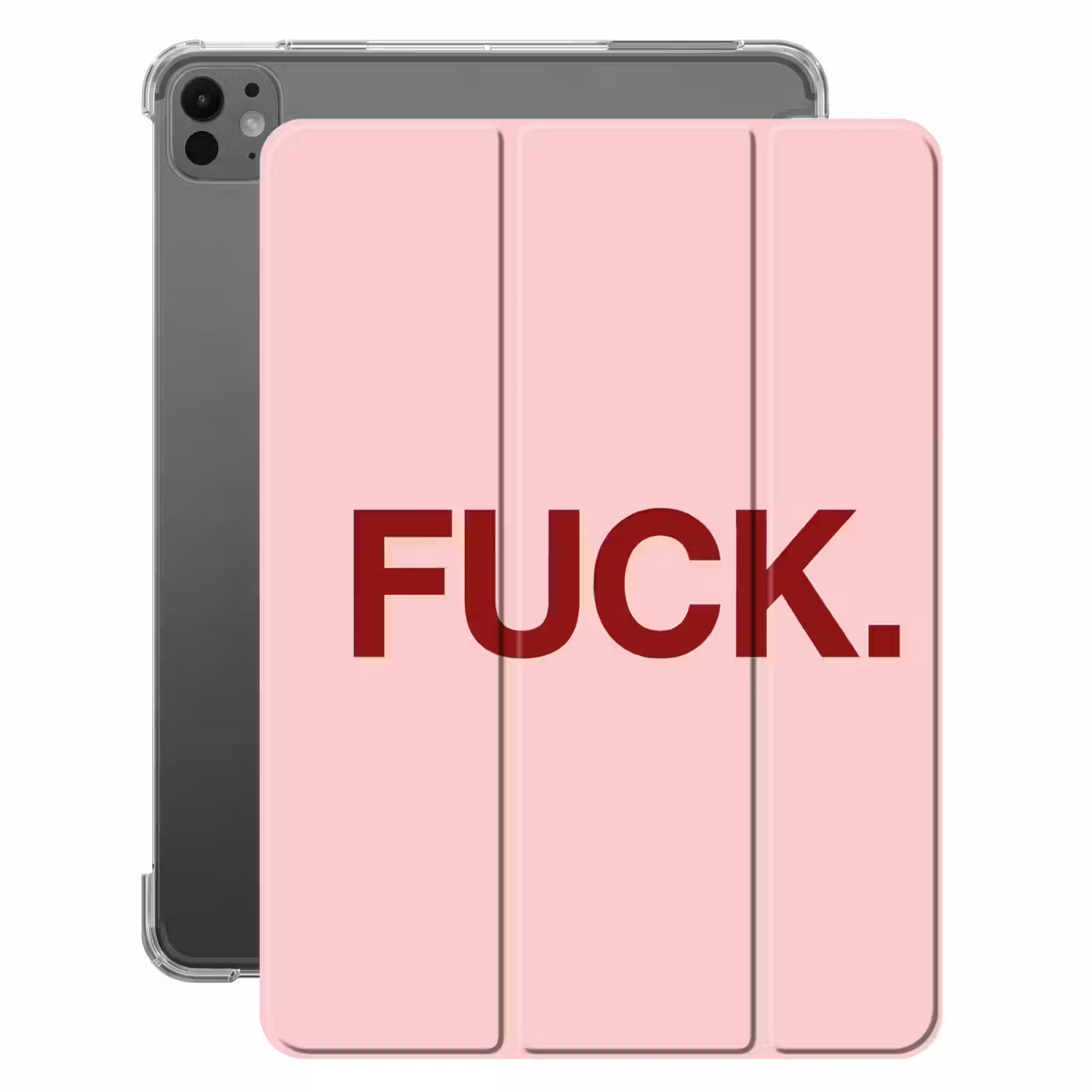 iPad-Hülle - Statement - Kraftvoll - Rosa — 1