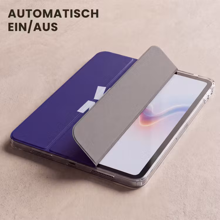 iPad-Hülle - Blau - Warum nicht - Minimalistisch — 5