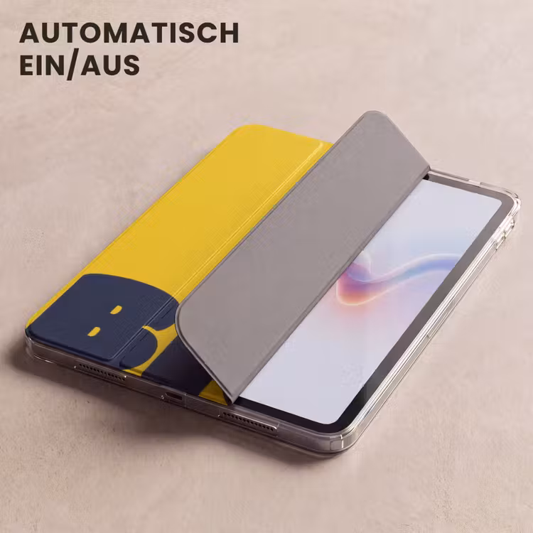iPad-Hülle - Gelb - Groß denken - Grafik — 5