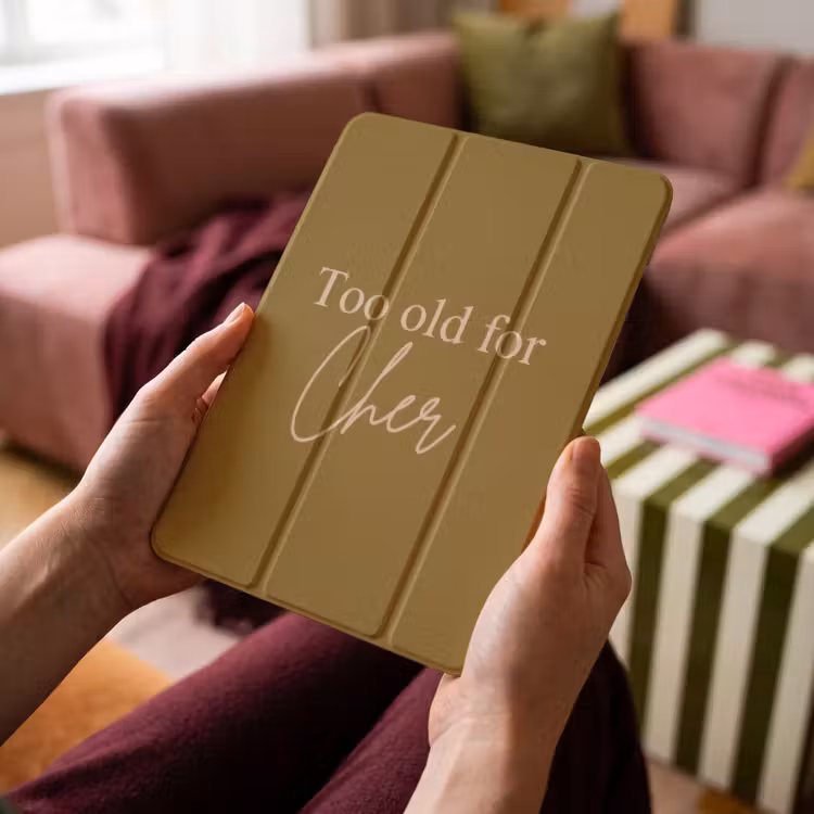 iPad-Hülle - Grün - Zu alt für Kirschen - Rosa — 4