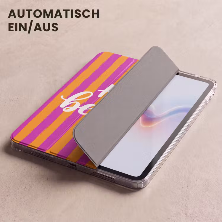 iPad-Hülle - Modern - Hallo - Orange — 5