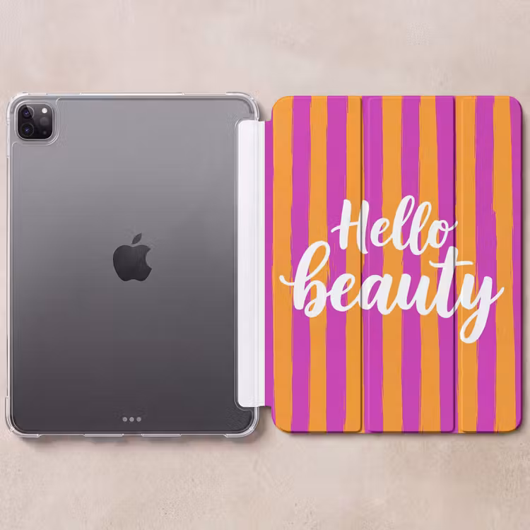 iPad-Hülle - Modern - Hallo - Orange — 6