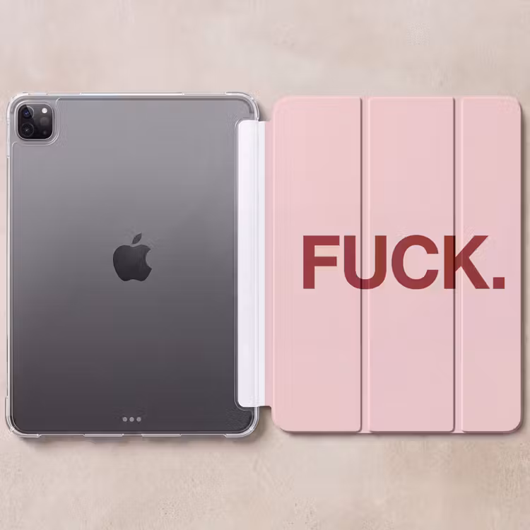 iPad-Hülle - Statement - Kraftvoll - Rosa — 6