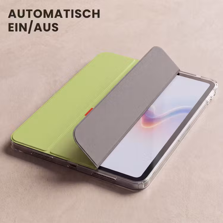 iPad-Hülle - Grl pwr - Grün - Rot - 3D — 5