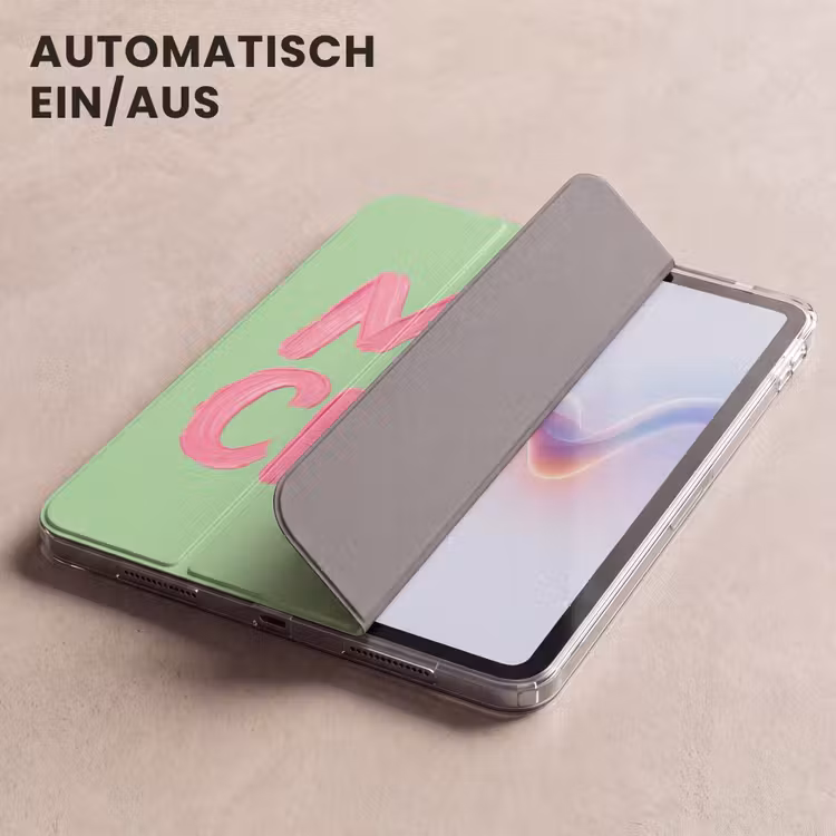 iPad-Hülle - Mon cheri - Grün - Rosa — 5