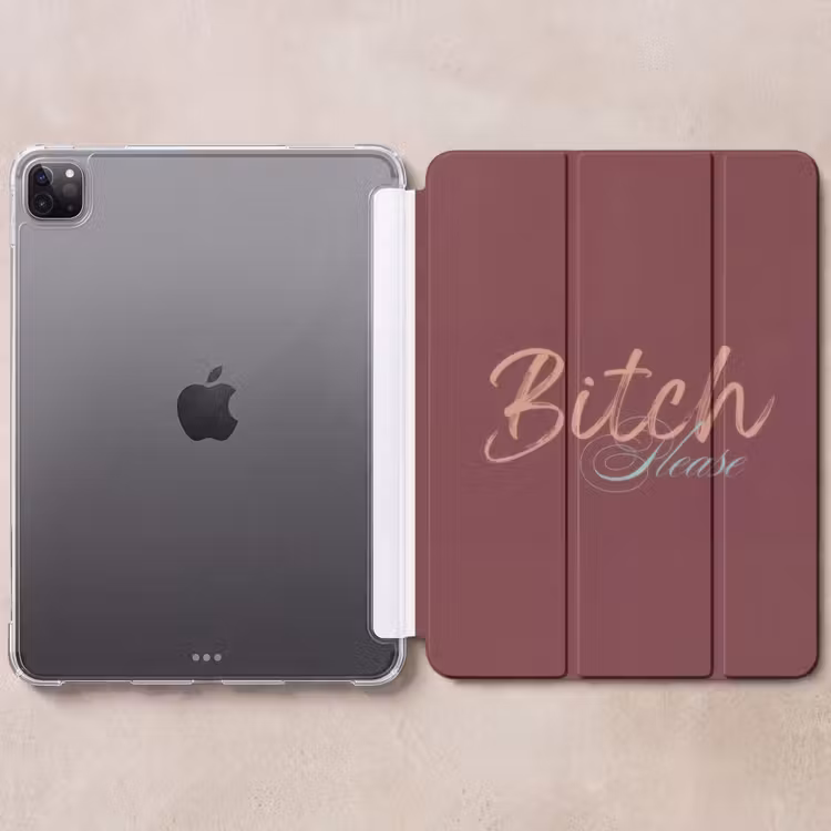 iPad-Hülle - Schlampe bitte - Rot - Blau — 6