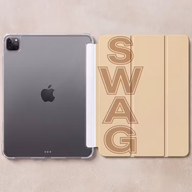 iPad-Hülle - Swag - Braun - Beige — 6