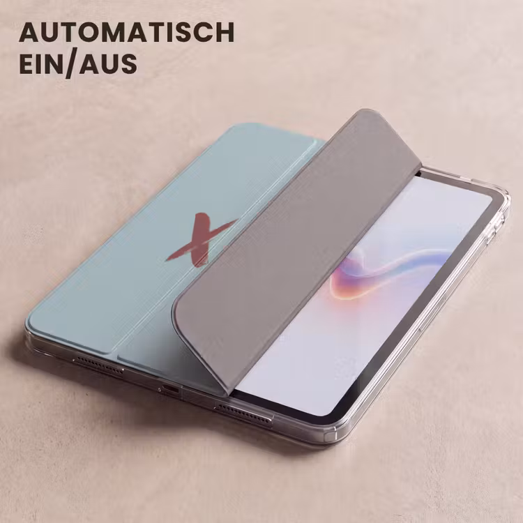 iPad-Hülle - XOXO - Blau - Rot — 5