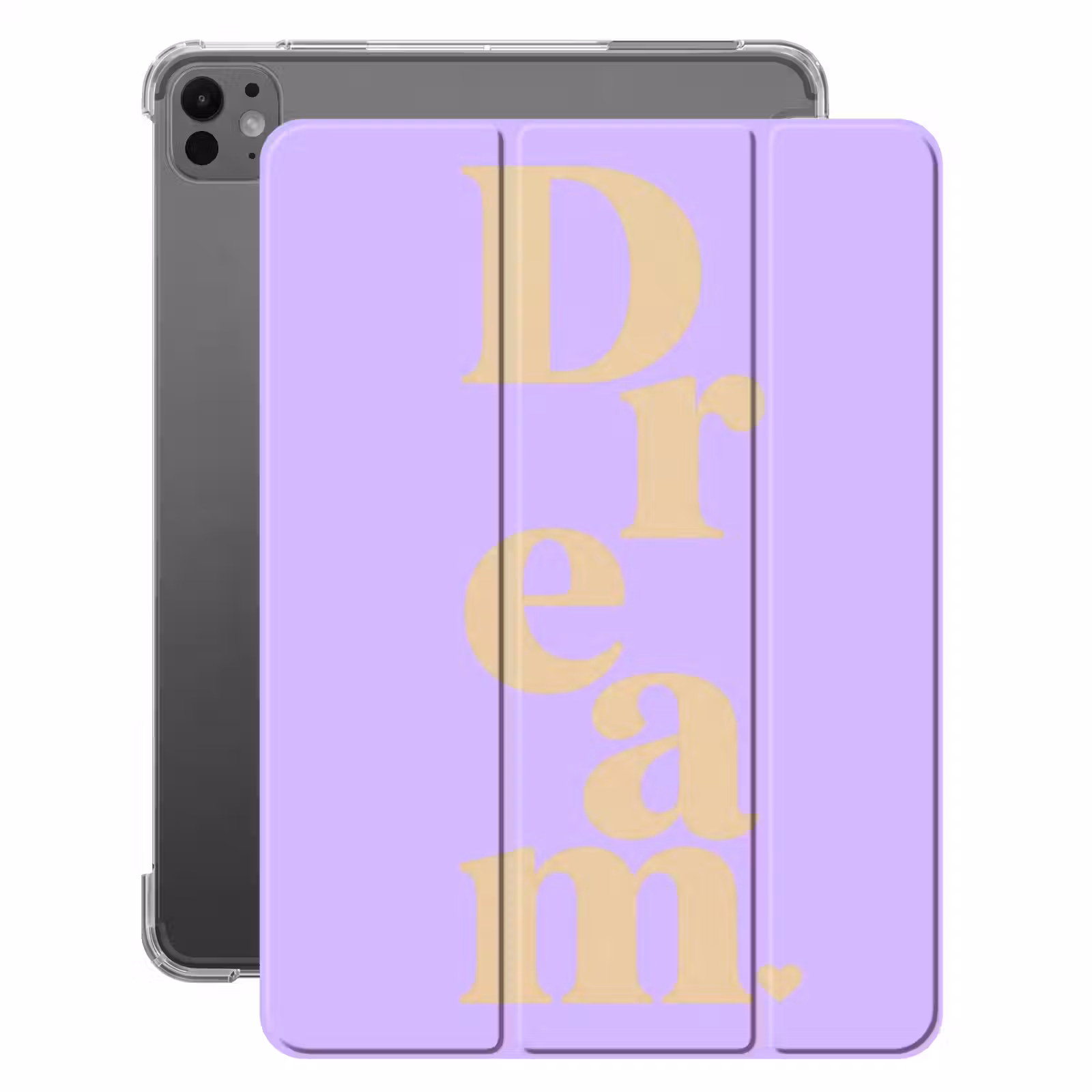 iPad-Hülle - Traum - Lila - Typografisch — 1