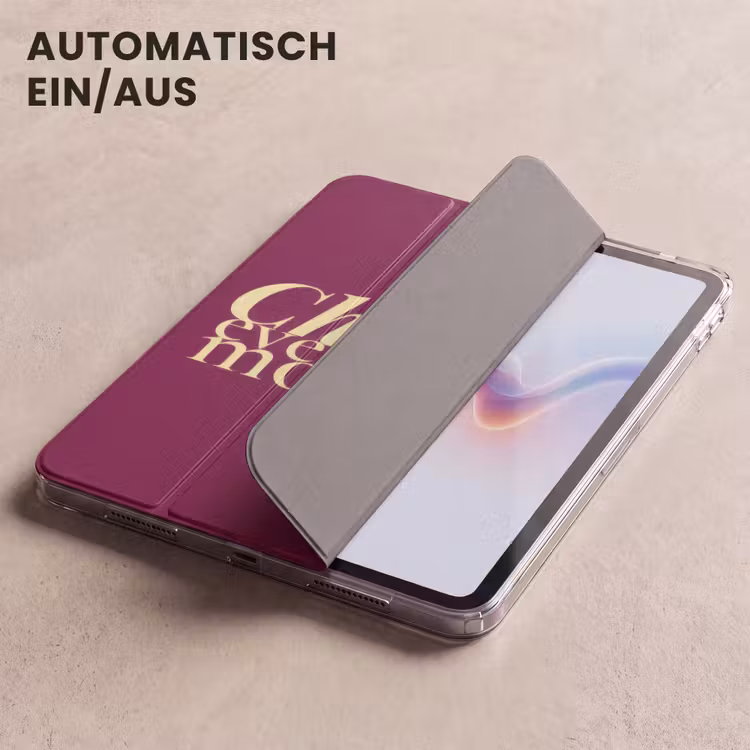 iPad-Hülle - Genieße jeden Moment - Cocktailglas - Bordeaux — 5