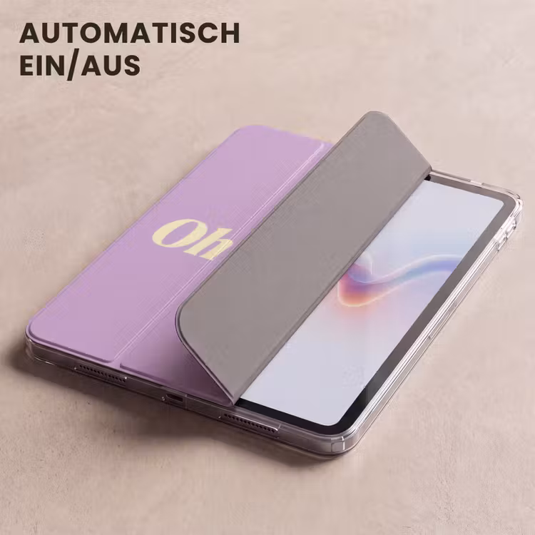 iPad-Hülle - Oh Liebling - Herz - Lila — 5