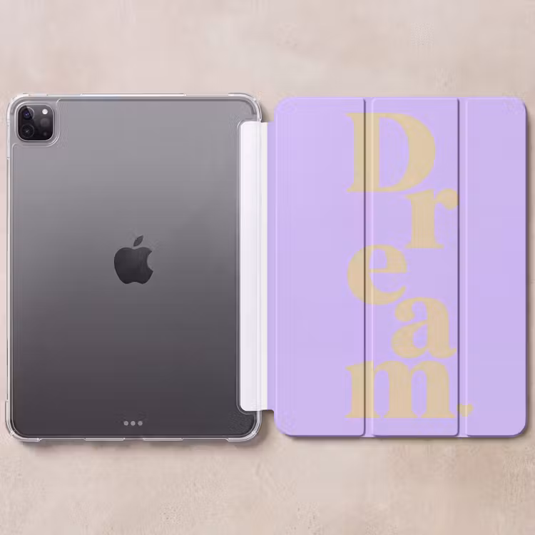 iPad-Hülle - Traum - Lila - Typografisch — 6