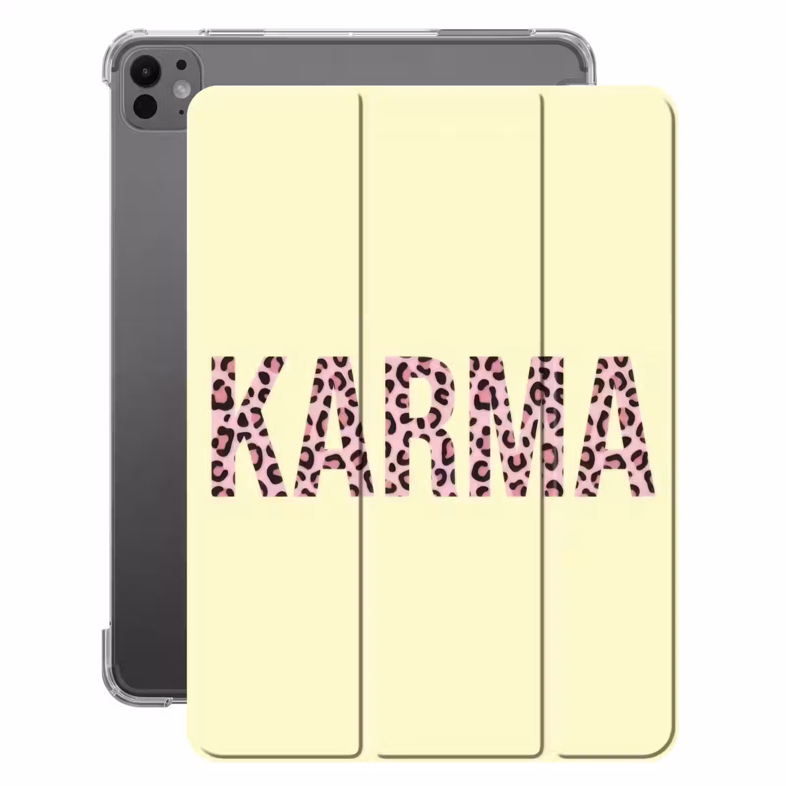iPad-Hülle - Karma - Leopardenmuster - Gelb — 1