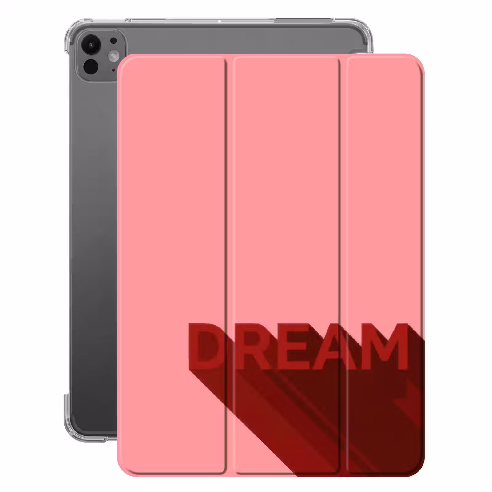 iPad-Hülle - Traum - 3D - Rot - Rosa — 1
