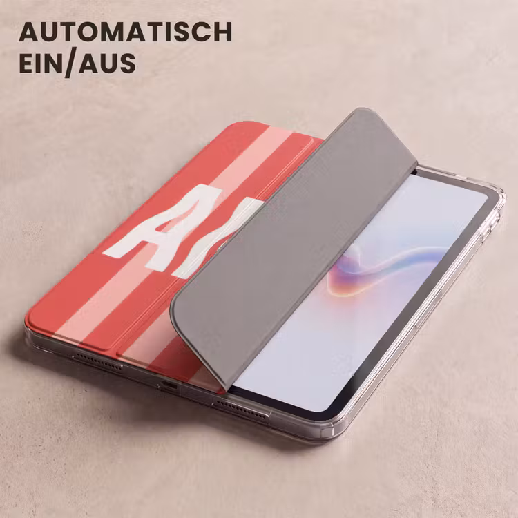 iPad-Hülle - Amor - Streifen - Rot - Rosa — 5