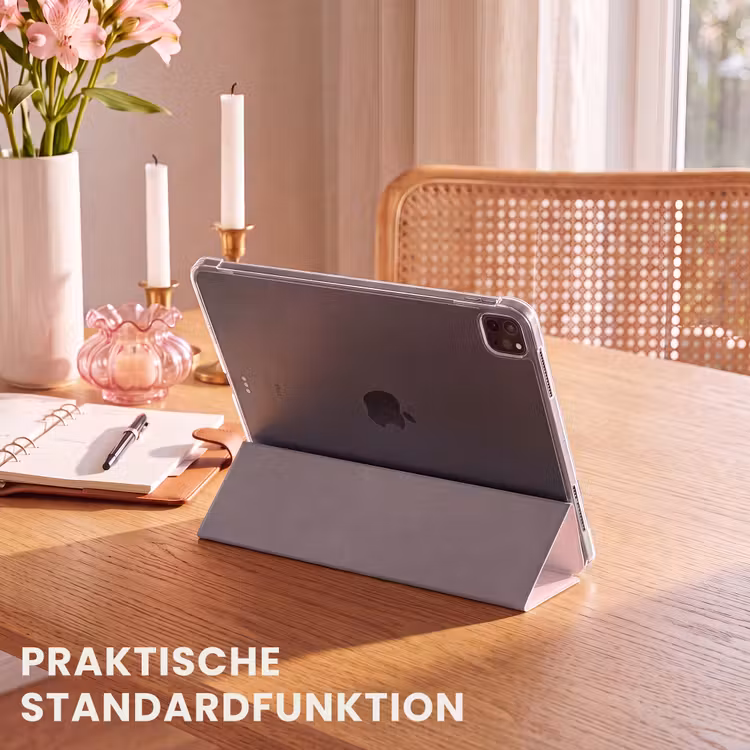 iPad-Hülle - Bisou - Rosa - Minimalistisch — 3