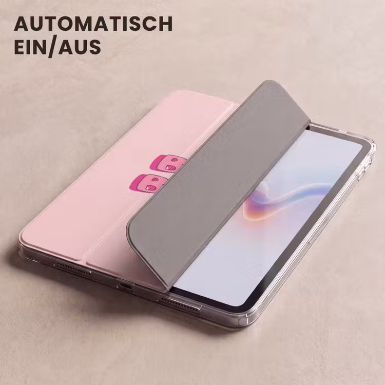 iPad-Hülle - Bisou - Rosa - Schatten — 5