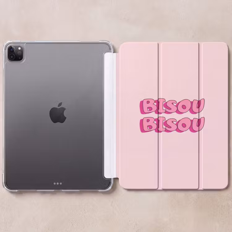 iPad-Hülle - Bisou - Rosa - Schatten — 6