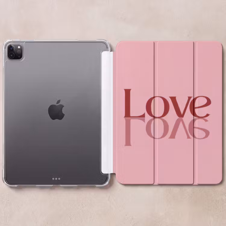 iPad-Hülle - Liebe - Rosa - Spiegel — 6