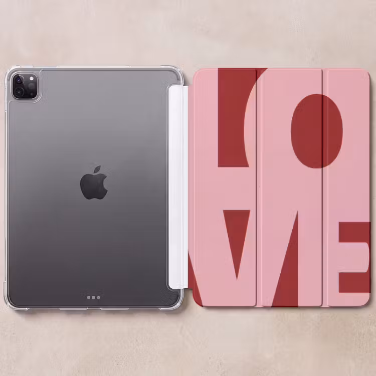 iPad-Hülle - Liebe - Rot - Blockbuchstaben — 6