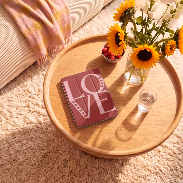 iPad-Hülle - Liebe – Rot – Herzchen — 2