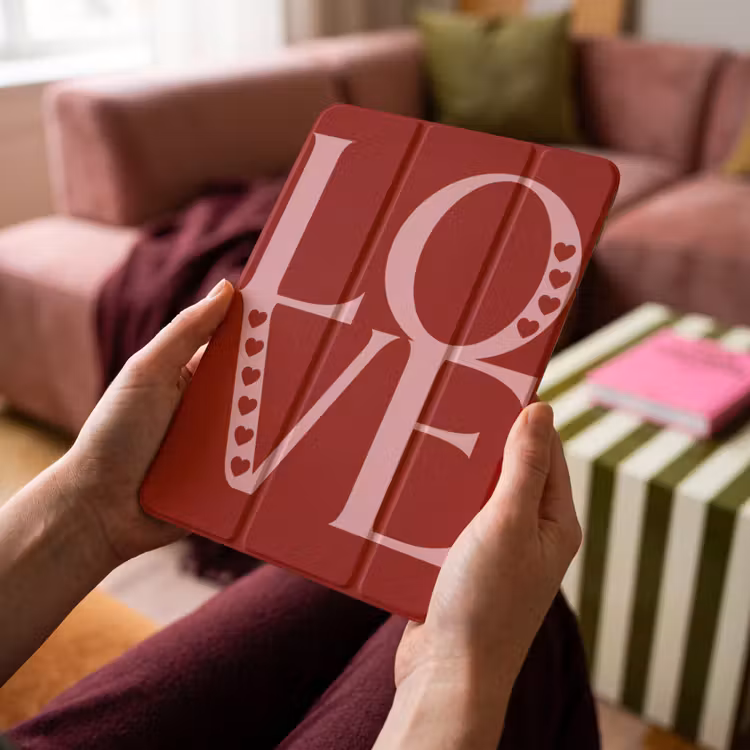 iPad-Hülle - Liebe – Rot – Herzchen — 4